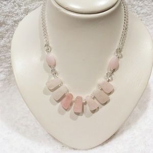 ✨NEW✨ Rose Pink Quartz Natural Healing Necklace